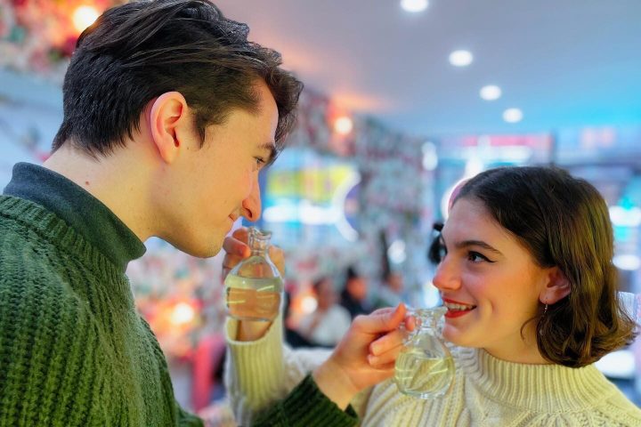 Couple Selecting Candle Scent